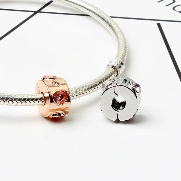 Maxi Small Love Hearts хрустальные пробки бусины подвески подходят для брендовых