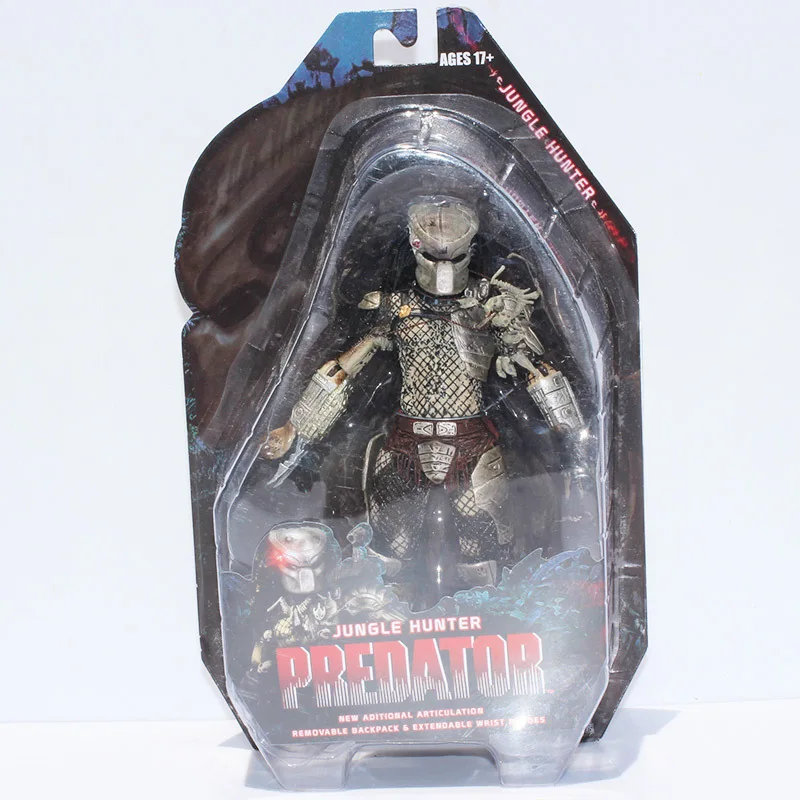 Розничная продажа 1 шт. NECA 25-летие классическая фигура хищника охотника на