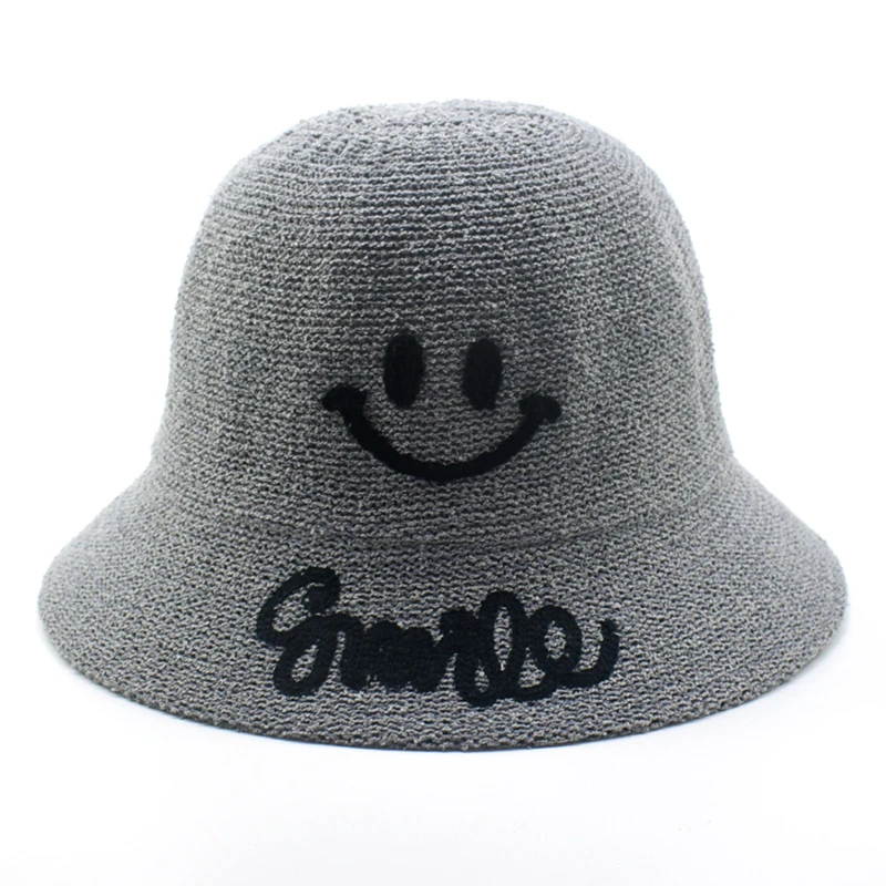 Модные корейские летние козырек Шапки дышащая милой улыбкой Уход за кожей лица