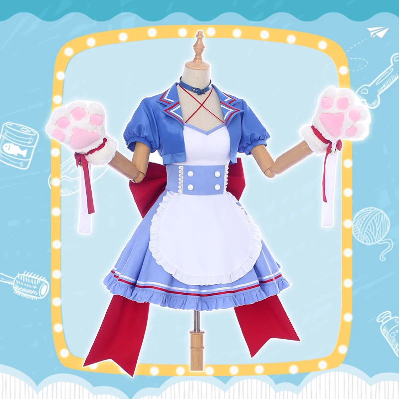 My Hero academic Todoroki Shouto Izuku Midoriya Bakugo Katsuki Coffee Maid платье карнавальный костюм для