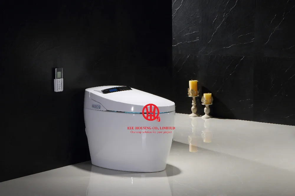 Фото Умный туалет с функцией автоматического слива один предмет американский