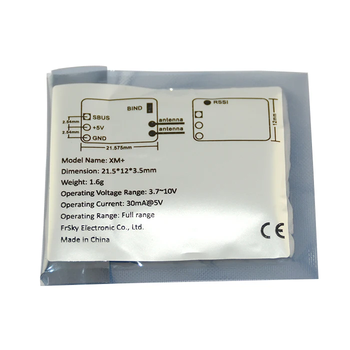 Бесплатная доставка высококачественный приемник Frsky XM + Micro D16 SBUS с полным