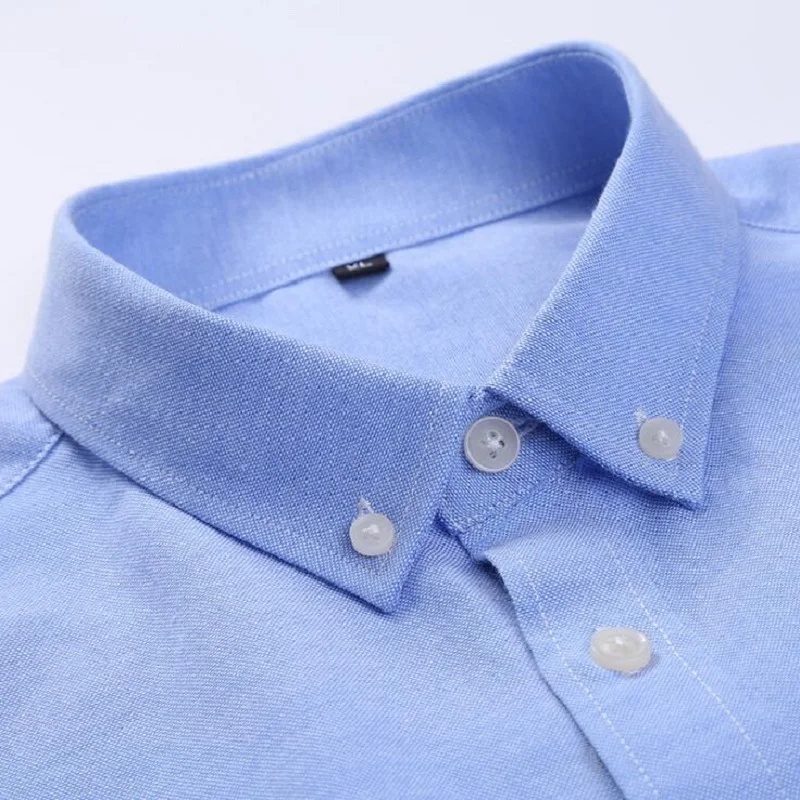 

Summer Mens Designer Shirts Oxford Men Shirts Short Sleeve White Business Formal Casual Brand For Men Clothing