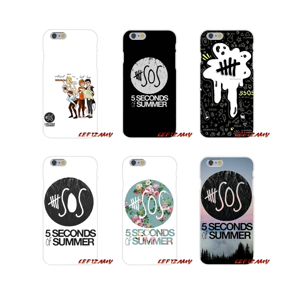 For Huawei P Smart Mate Y6 Pro P8 P9 P10 Nova P20 Lite Mini 2017 Design Pop Rock 5sos Seconds of Summer Phone Case Protector | Мобильные