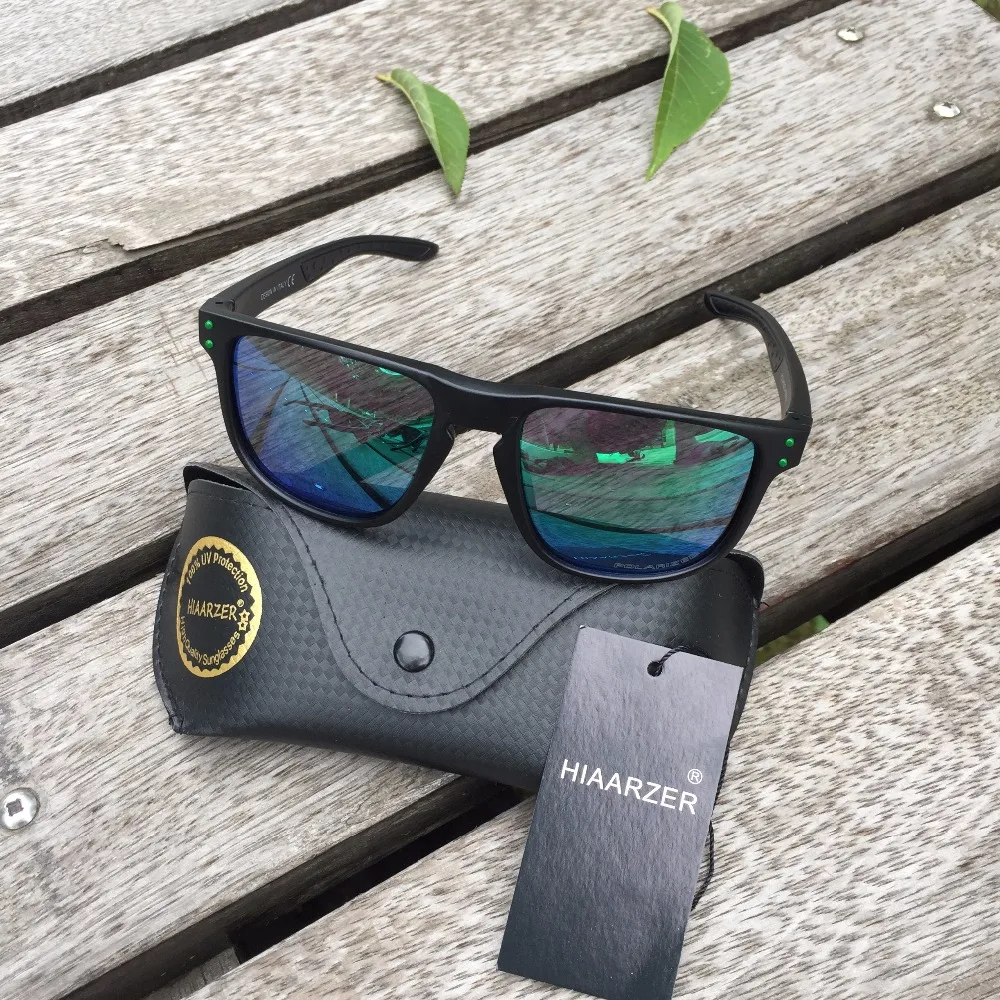 Высокое качество квадратный Поляризационные солнечные очки Для мужчин женщин