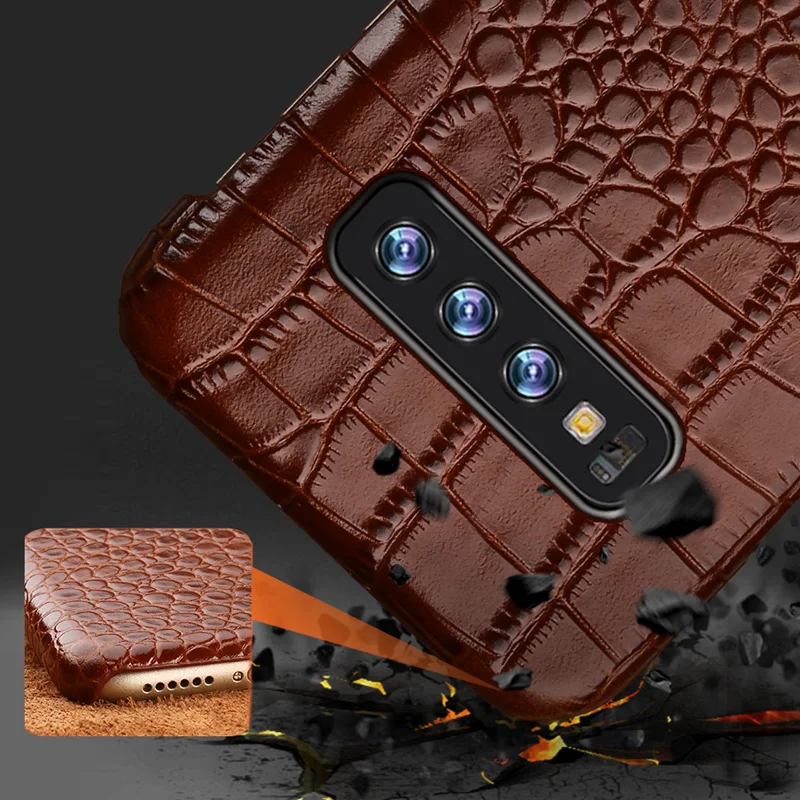 Мобильный телефон из натуральной кожи чехол для Samsung galaxy S10 Plus S20 Ultra S7 S8 S9 A50 A70 A10 A40