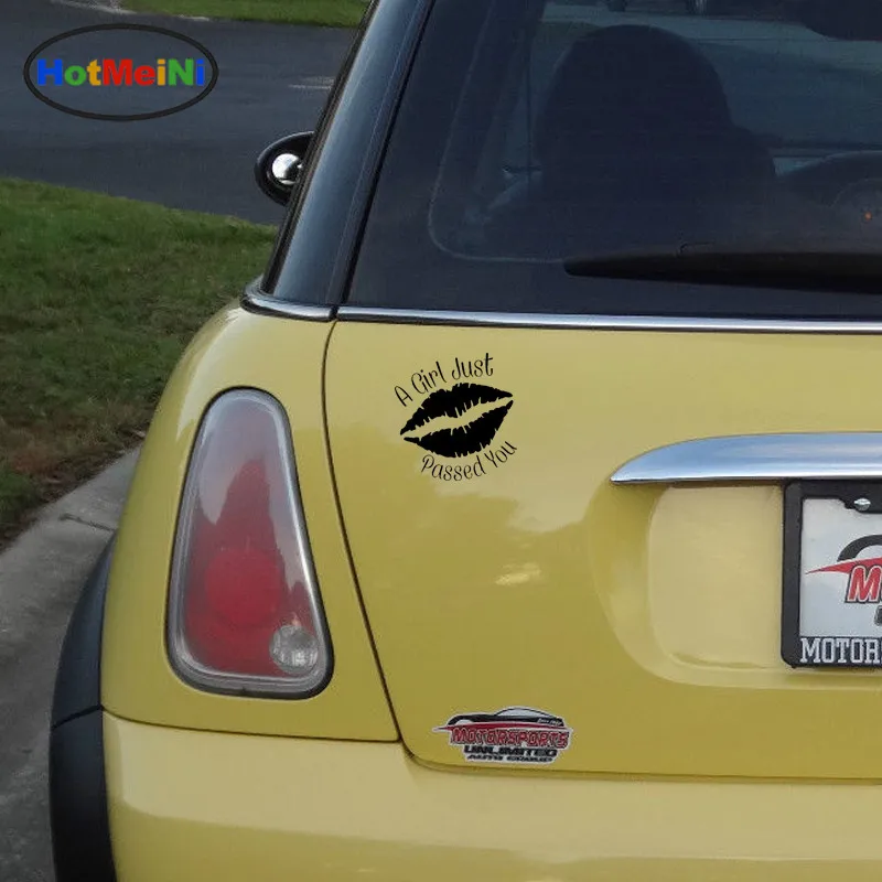HotMeiNi Car Styling Decal Sticker Lady's Girl Women Mouths Funny Stickers Accessories 10.9CM*11.4CM | Автомобили и мотоциклы