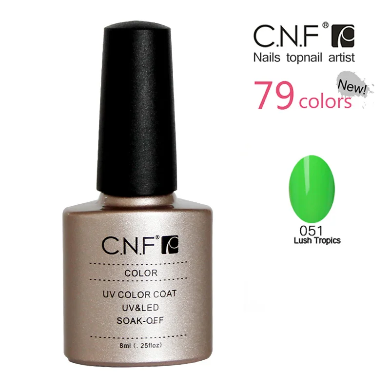 УТС Гель Польской Моды Цветной Вылечить Уф-Светодиодные Лампы 8 мл Высокое