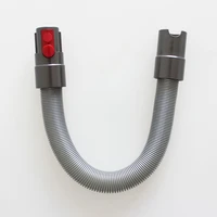 1 replacement vacuum cleaner pu extension telescopic extension hose for dyson v7 v8 v10 vacuum cleaner spare parts