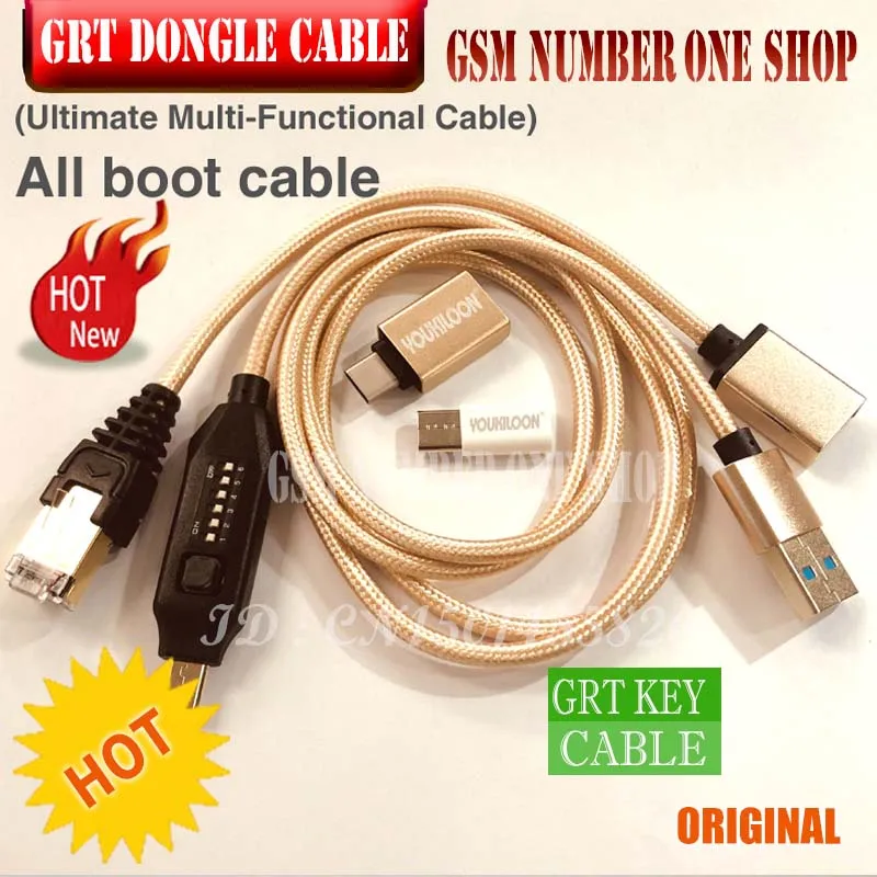 Оригинальный ключ GRT grt мощный + многофункциональный кабель все в 1 для китайского