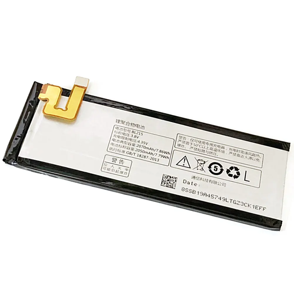 Аккумулятор BL215 на 2070 мАч для смартфона Lenovo VIBE X S960 S968T Высококачественная сменная