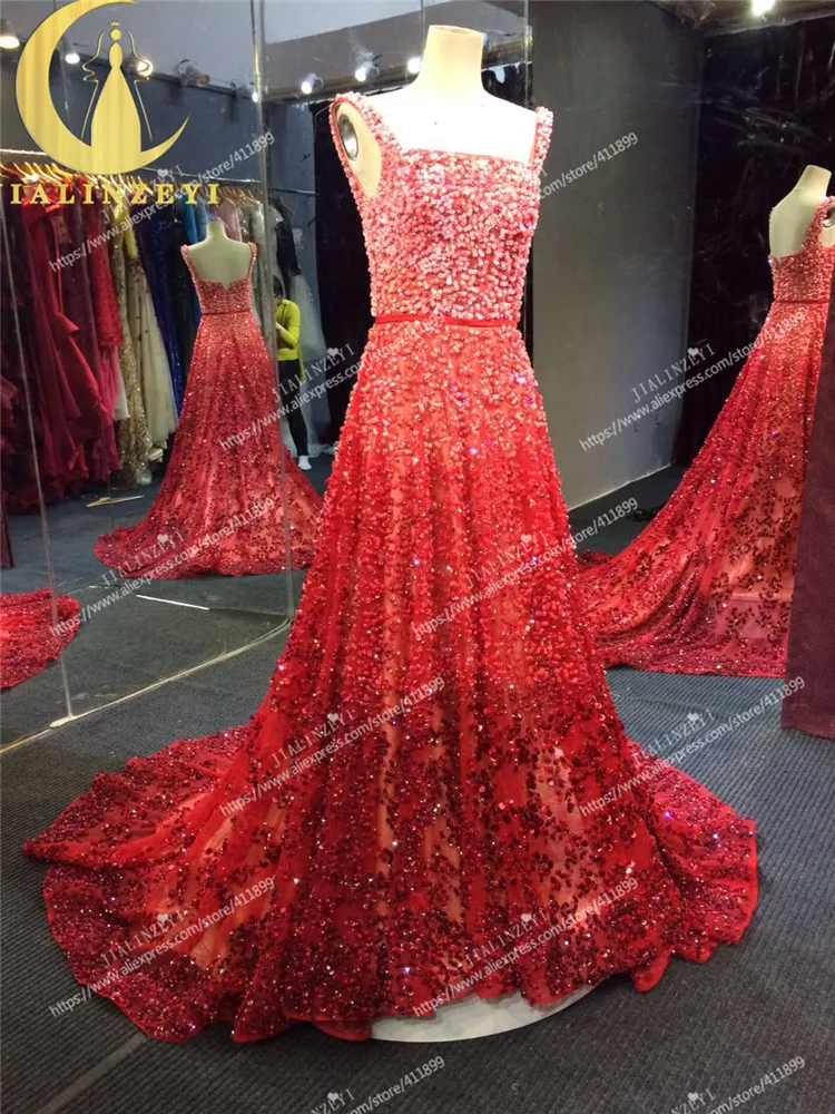 Green color sheath scoop neckline cap sleeves applique beading feather high split ankle length evening dress prom dress