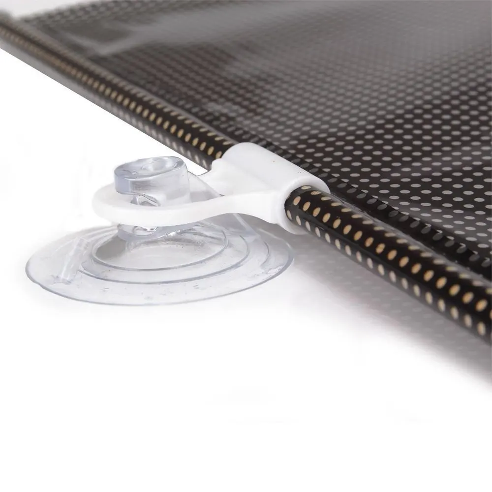 Черная Автомобильная Выдвижная занавеска передняя/боковая оконная ветровое