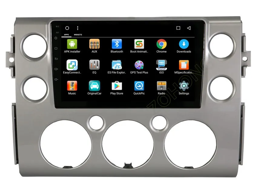 2.5D PIP Octa 8 ядерный Android автомобильный DVD мультимедийный плеер для Toyota FJ Cruiser Авторадио автомобильный gps-навигация, радио, стерео wifi карта