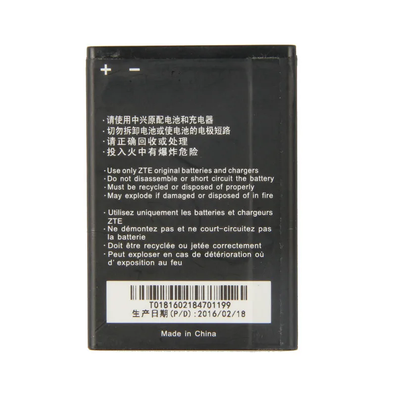 Оригинальный аккумулятор для телефона Li3814T43P3h634445 ZTE Blade L110 A112 V815W 1400