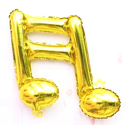 Милые музыкальные ноты воздушный шар свадебные шары День рождения украшение