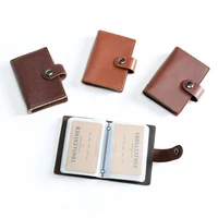 siku leather mens wallet case handmade id card holder distress card holder