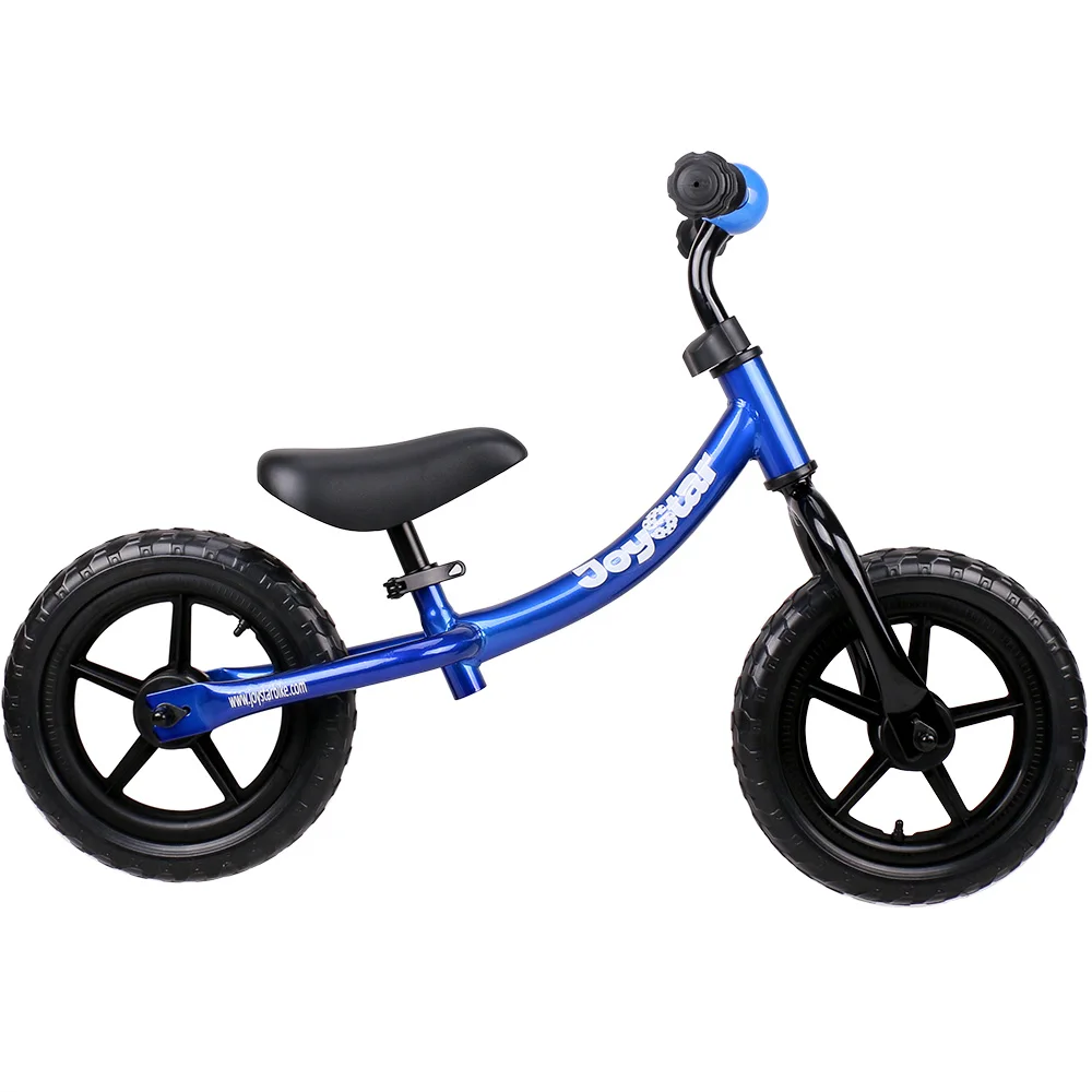 Blue Joystar детский беговел,, 10/12 дюймов, дети учатся ходить, катаются на игрушках с подставкой для ног, для детей от 6 месяцев до 2 лет - Цвет: Blue