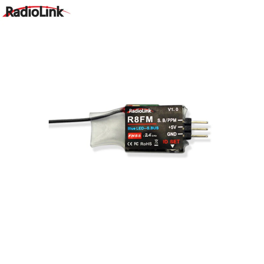 1pcs Radiolink R8FM Mini 2.4G 8 Channels 8CH Receiver FHSS for T8FB Support S-BUS PPM | Игрушки и хобби