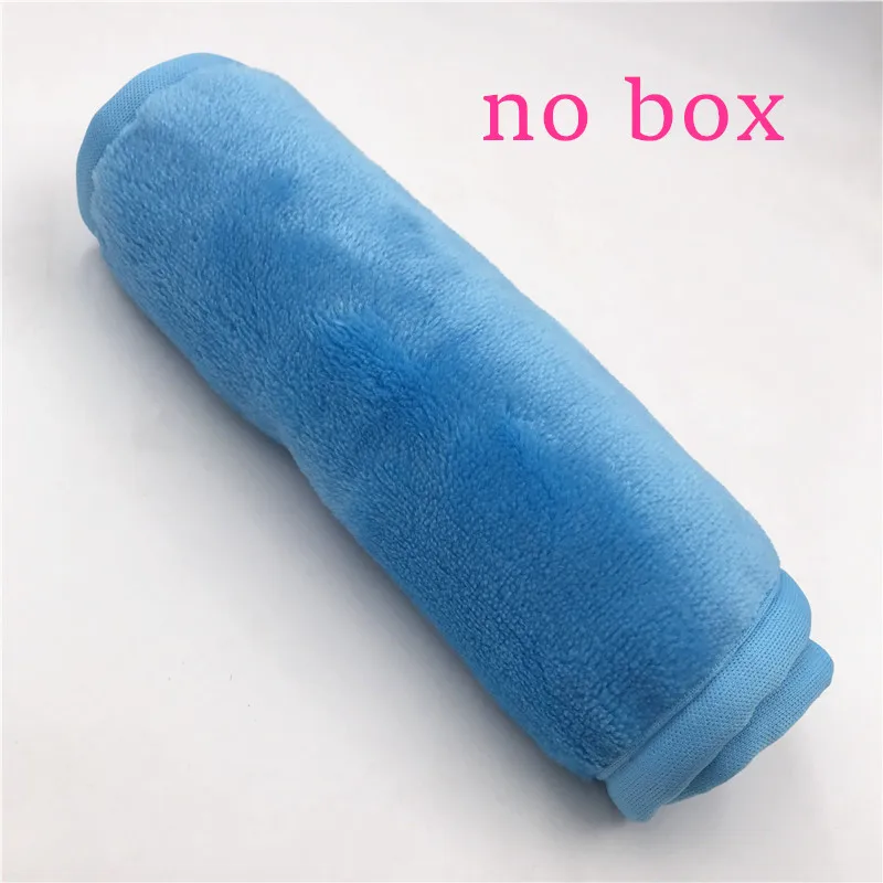 blue 40*17 см микрофибра для снятия макияжа многоразовое полотенце для макияжа Очищающие Салфетки не нужно очищающее масло оригинальная красота desmaquillante - Цвет: blue