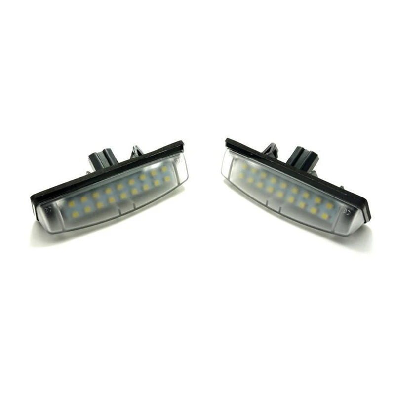 KEYECU 2 шт. 18SMD Белый светодиодный номерной знак для Toyota Camry Aurion Avensis Verso Echo Prius и