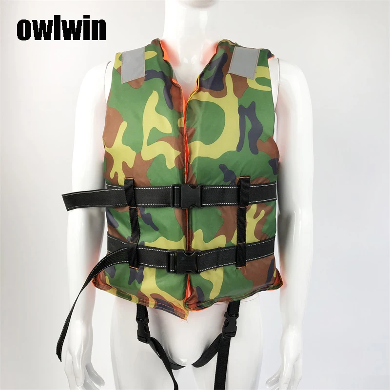 Камуфляжный зеленый рыболовный жилет owlwin спасательный для взрослых одежда