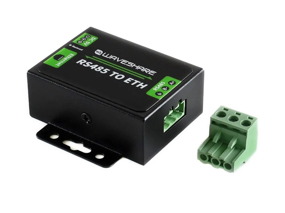 RS485 к Ethernet конвертер Высокая стабильность обновляемый Cortex-M0 процессор 5 ~ 7 в