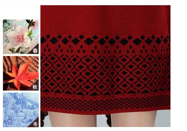 

2019 Autumn Winter Sweater Women Round Neck Pullover Knit tops Plus size Loose Long Sleeves Women jacket Bottom Shirt Sweater