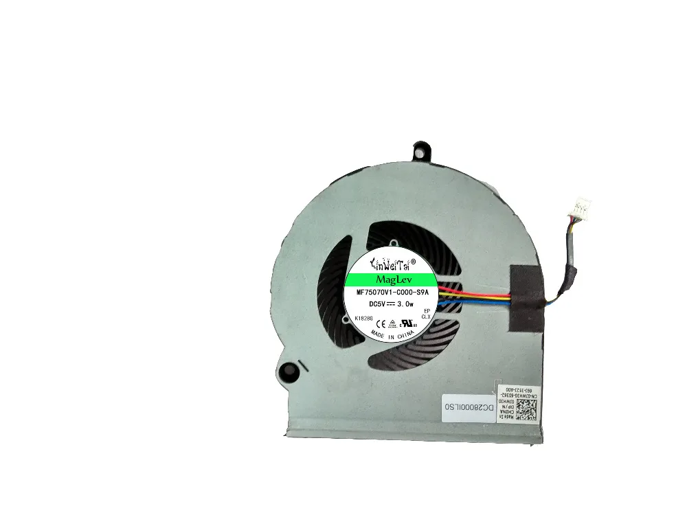 

FAN FOR DELL SUNON EG75070S1-C290-S9A, 0JWH30 DC 5V 0.40A Server Laptop Fan