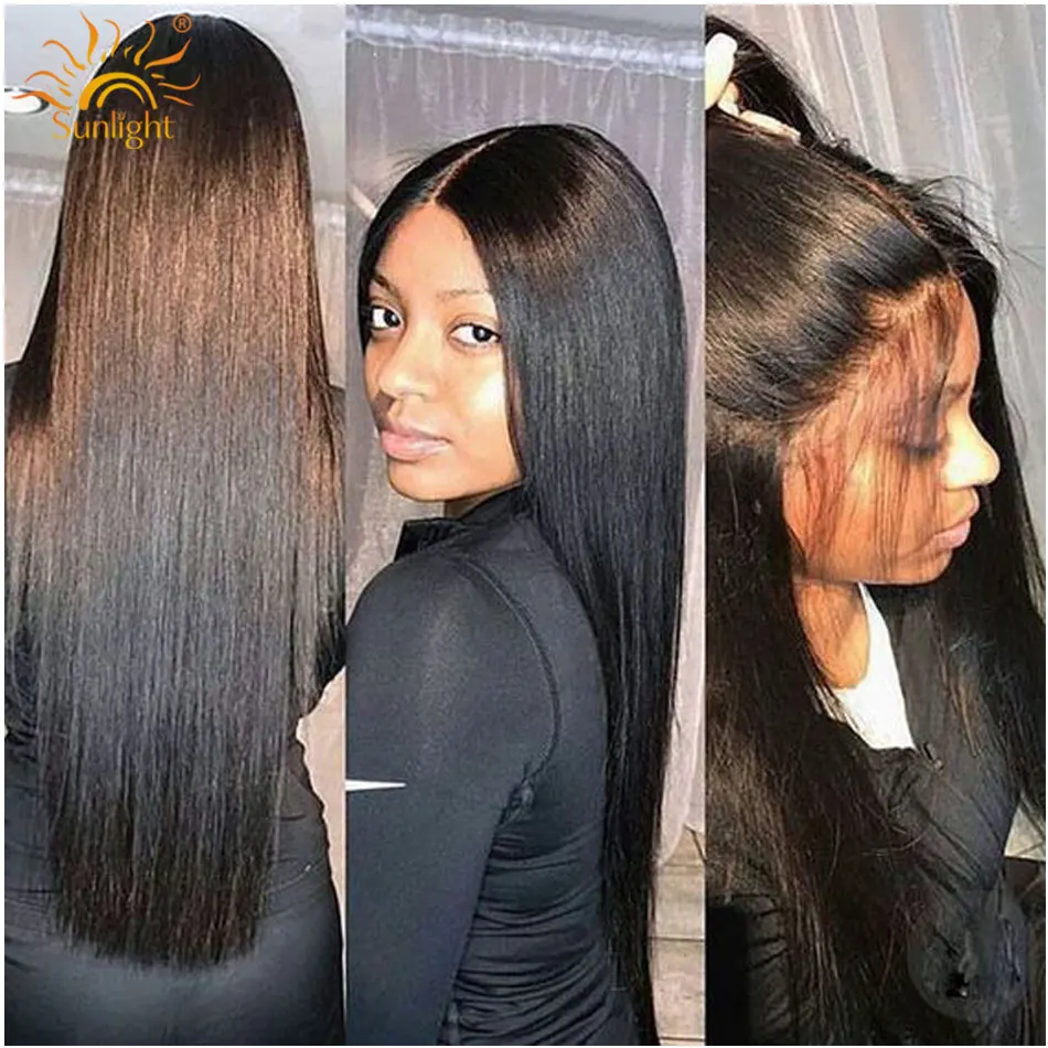 Парики из натуральных волос на кружевном фронте предварительно сорванные