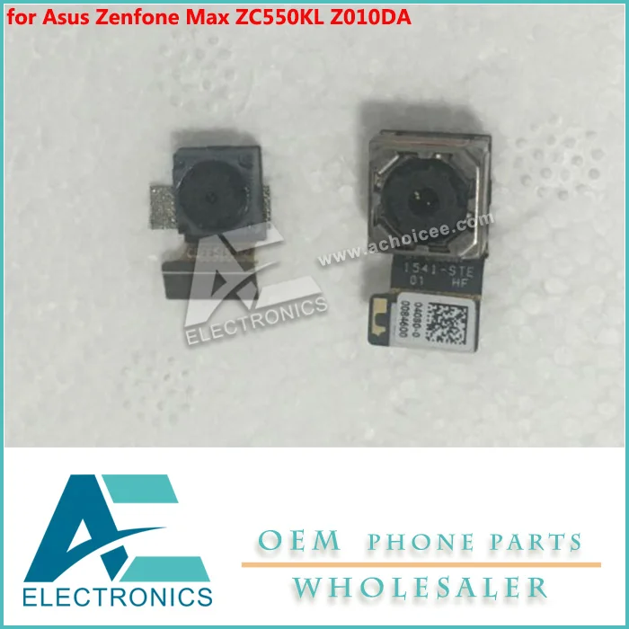 Задняя камера для Asus Zenfone Max ZC550KL Z010DA, задняя камера, фронтальная камера, гибкий кабель, аксессуары пряди