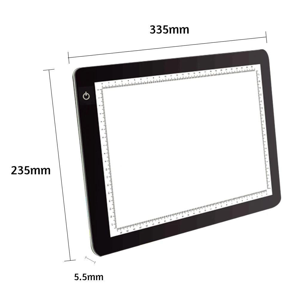 Ультра тонкая Светодиодная панель для рисования и световая коробка Artcraft A4