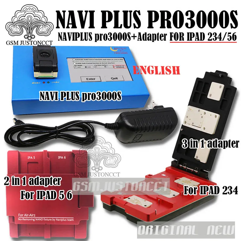 DHL ipbox NAVIPLUS pro3000 box чип программист 32 бит+ 64 бит 2в1 5S 6 6plus изменение последовательного sn ipxd 2 3 4 5 6 bypass icloud аккаунт