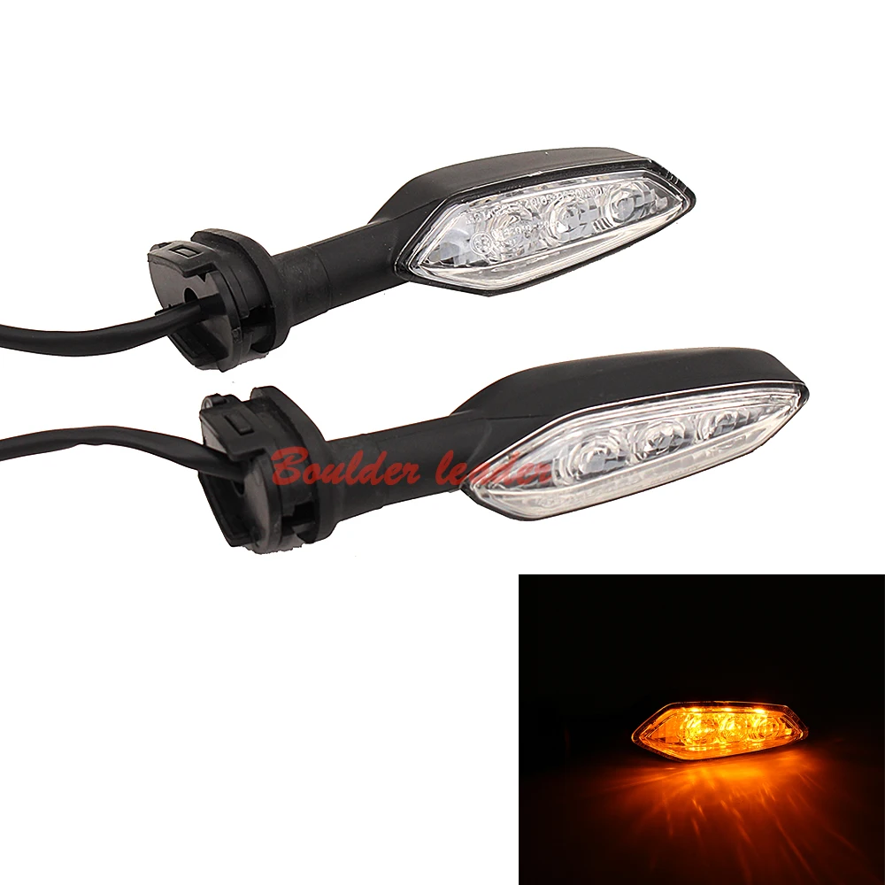 LED Turn Signal Indicator Light For YAMAHA YZF R1 R6 R25 R3 YBR 125/250 YZFR1 YZFR6 YZFR3 Motorcycle Blinker Front or Rear |