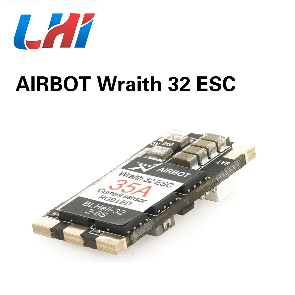 AIRBOT Wraith32-32bit бесщеточный Blheli_s 35a Blheli_s32 Dshot1200 Встроенный датчик тока матовый esc 30a для Fpv квадрокоптера