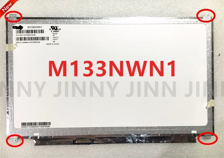 Бесплатная доставка B133XTN01.3 M133NWN1 R3 HB133WX1 402 30pin вверх + вниз отверстия ЖК дисплей для