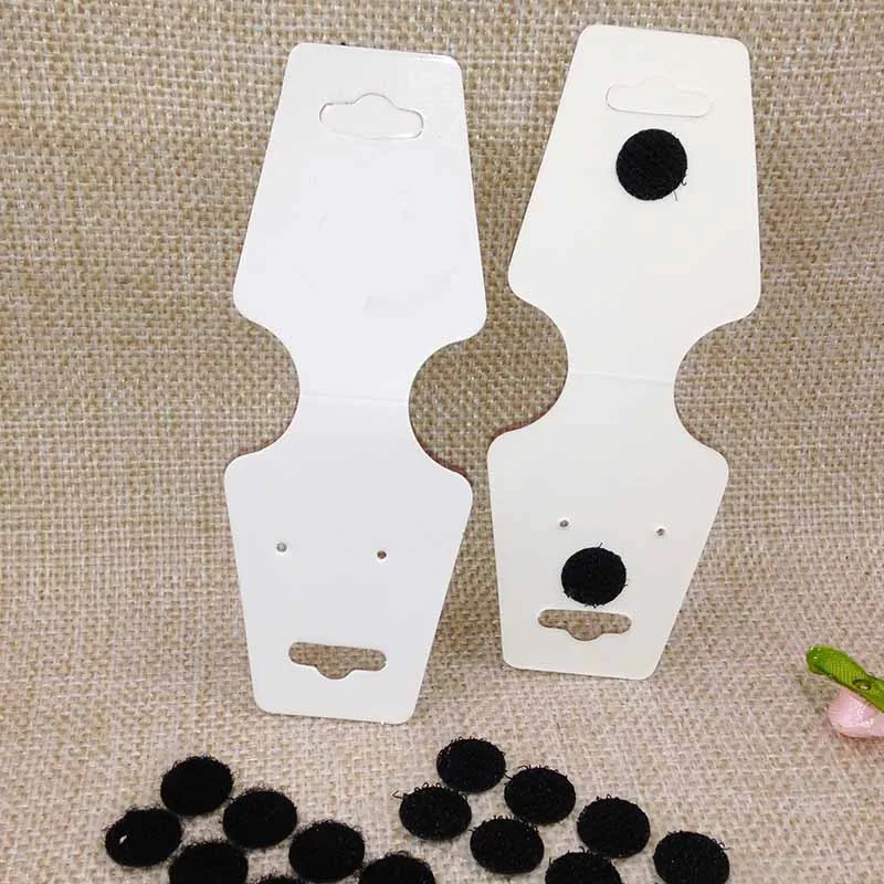 2017 новая горячая DIY пустая крафт самоклеющаяся карточка для ожерелья 120x45 мм 1 лот =