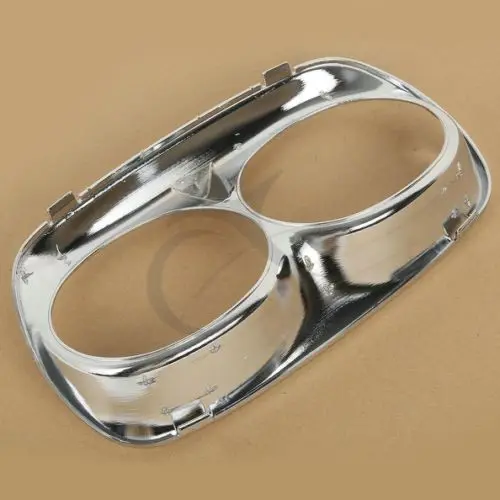 Хромированная накладка на фару ободок внешний обтекатель для Harley Road Glide 98 13|cowl neck