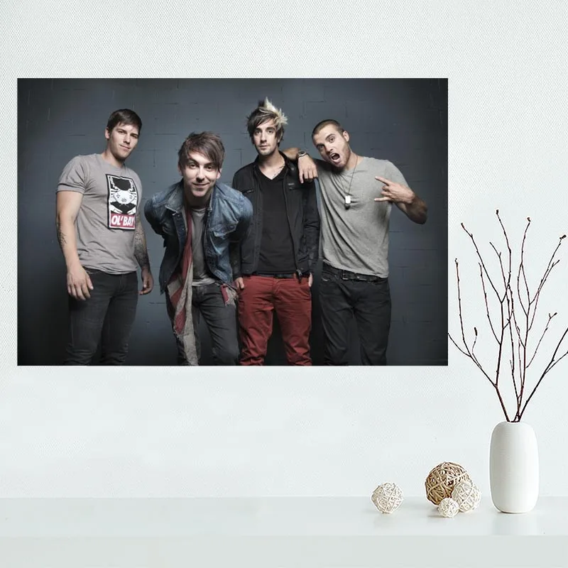 Классический обычный небольшой постер на все время для рисования холсте