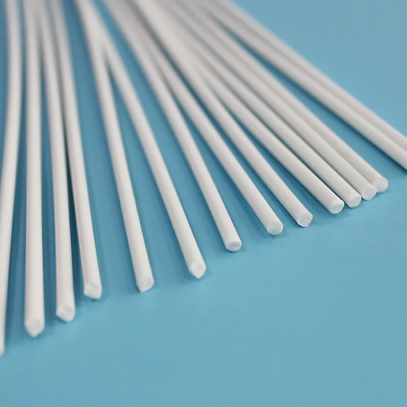 PVC plastic welding rods white 3mm round for car bumper repair solder soldering station stick | Инструменты