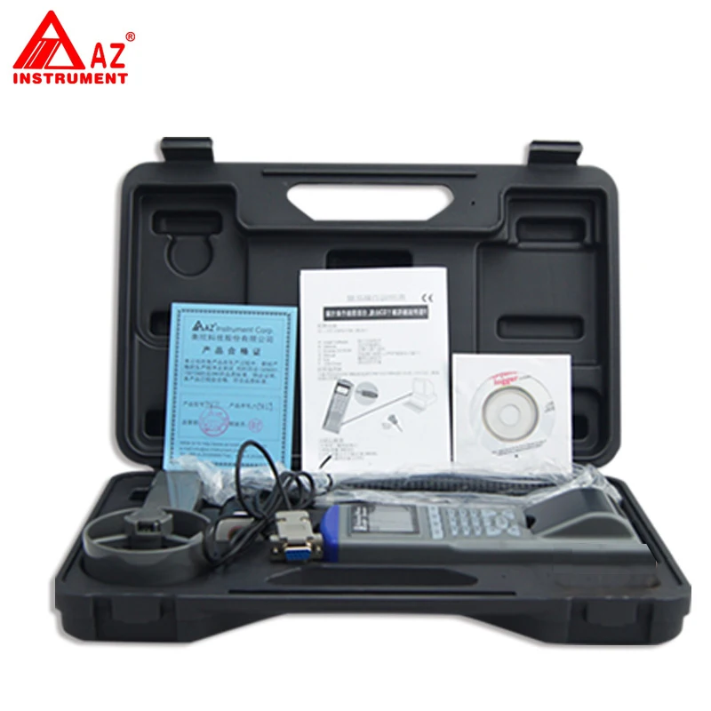 

AZ-9871 Air Velocity, Humidity, Temperature ,Air Flow Datalogger