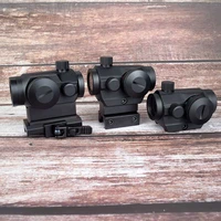 hunting optics tactical mini 1x22 red green dot sight 5 models brightness adjustment riflescope scope reflex lens