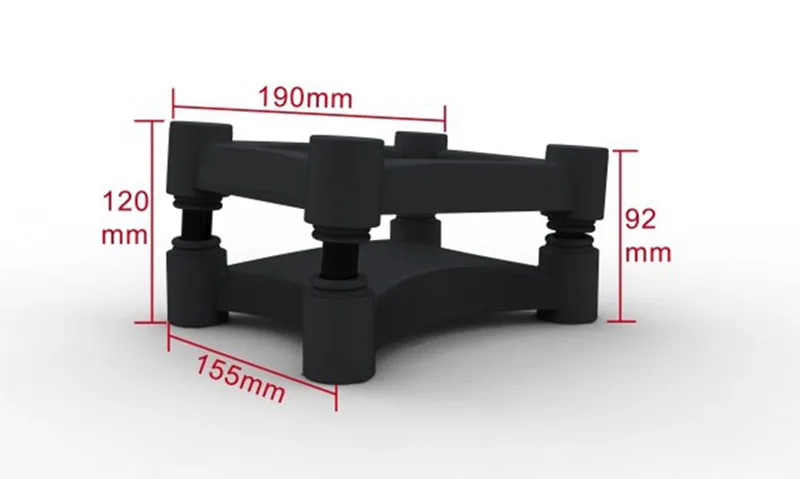 HIFI настольная подставка для динамиков, подставка для подножки, динамик, изоляционная подвеска, амортизация, подставка, кронштейн, крепление для домашнего кинотеатра, динамик