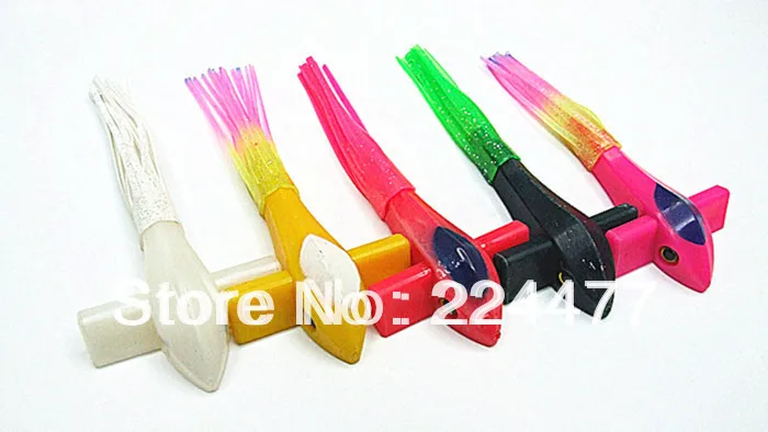 Морских птиц приманки осьминог юбка Троллинг игра жесткие рыболовные или снасти