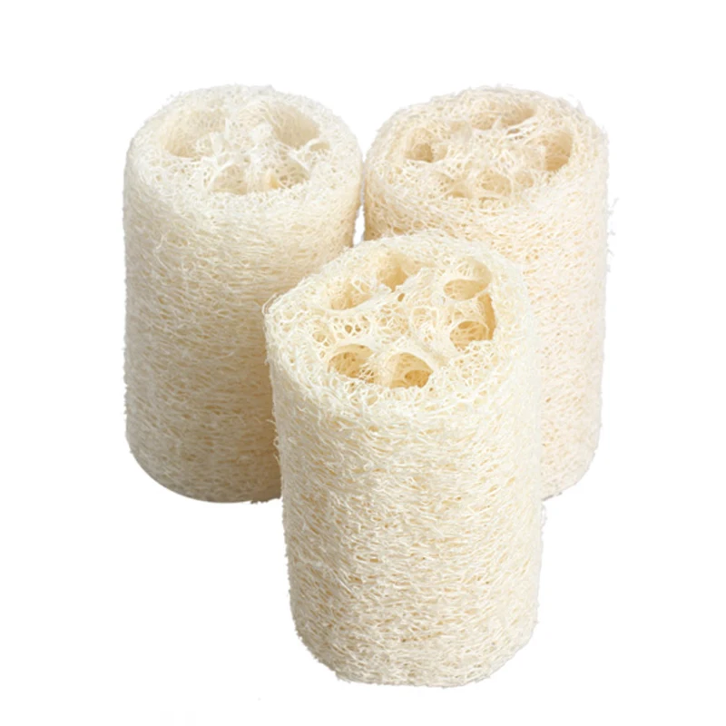 3 шт./компл. тела ванны душевая Губка скруббер люфы Luffa Loofa Мягкий купальный массаж