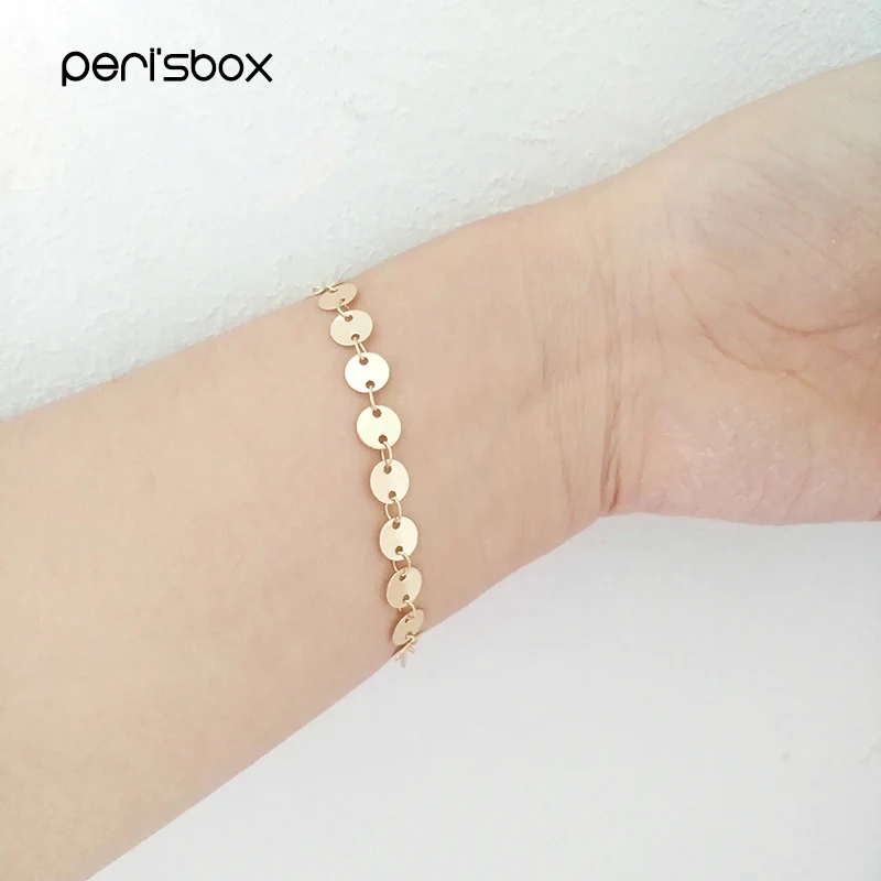 Peri'sBox минималистичное Золотое серебряное покрытие маленькая искусственная