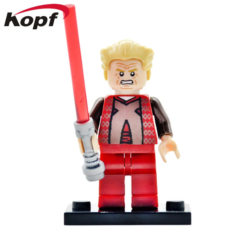 PG651 Without Box Одиночная строительные блоки войны C3PO Рыцарь Джедай Дарт Маул воин Ситхов люки Скайуокер Obi-Wan модель игрушки для детей PG8021 - Цвет: PG651 Without Box