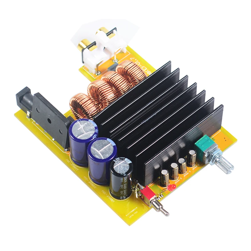 Новый K.GUSS KT 160 Class D 2 0 TDA7498E Hi Fi аудио цифровой усилитель мощности полная плата Вт *
