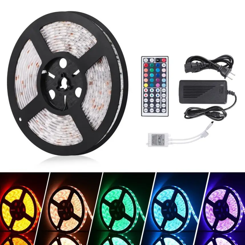 ZooYoo StripSun Светодиодные полосы SMD 5050 водонепроницаемый 16.4ft 5 м 300 светодиодный s RGB