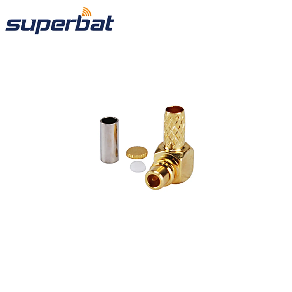 Superbat MMCX зажимной коннектор для коаксиального кабеля RG174 RG316 LMR100|coaxial cable rg174|rg174 coaxial